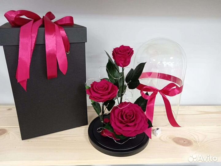 Роза в колбе оптом