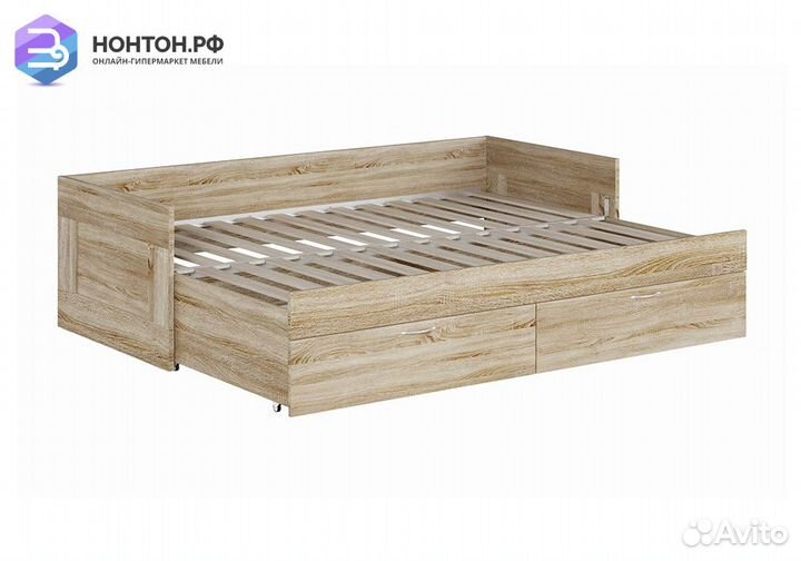 Кровать раздвижная Сириус сонома