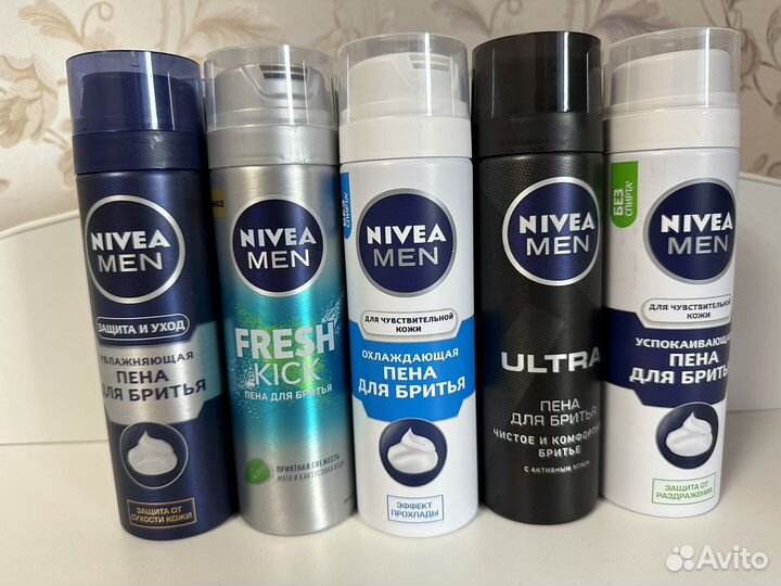 Пена для бритья nivea