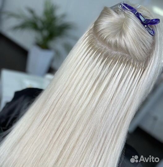 Нращивание биопротеиновых волос