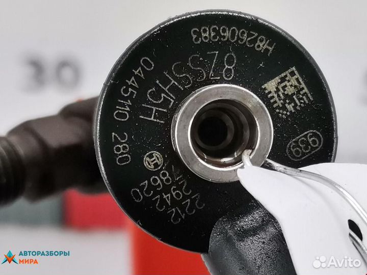 Форсунка Renault Megane 2 рест. 2007 8200606383