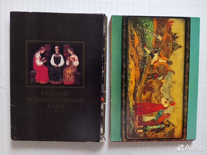 Открытки советского периода, наборы, 1972-1989гг