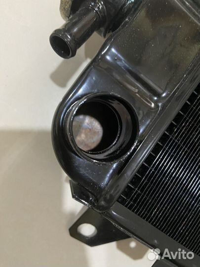 Радиатор 2х рядный новый ваз Медный