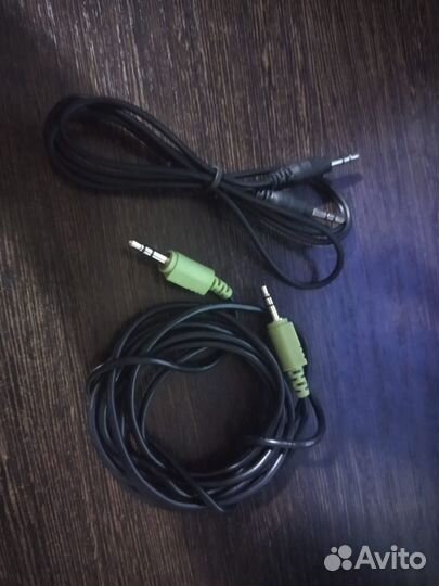 2 кабеля mini jack на mini jack