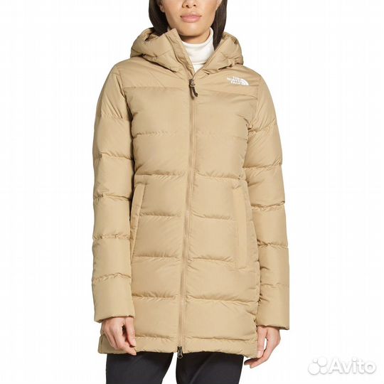 THE north face Down Jacket Women's Khaki (S)(31)