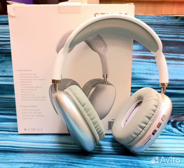 Беспроводные накладные наушники