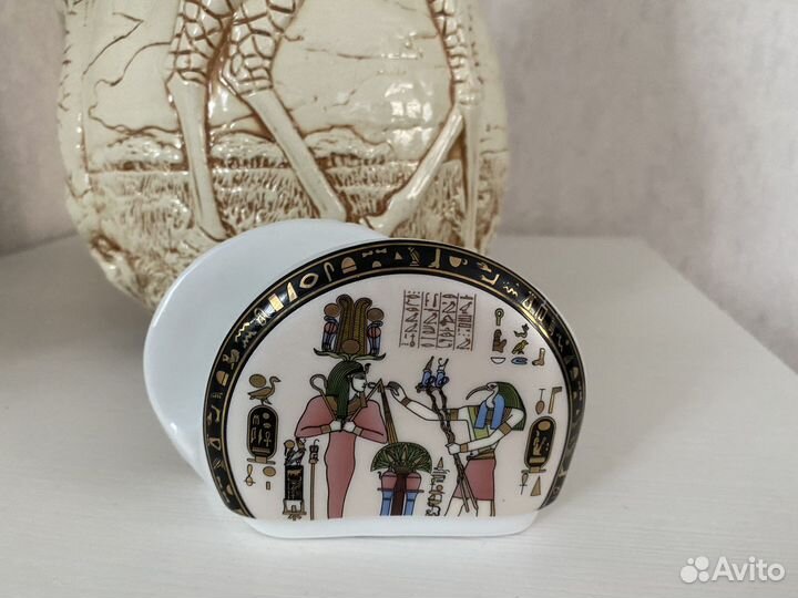 Салфетница Египетская фарфор