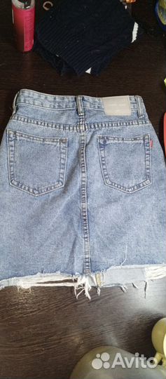 Джинсовая юбка