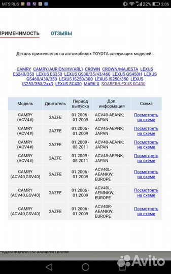 Тойота камри 40 лексус