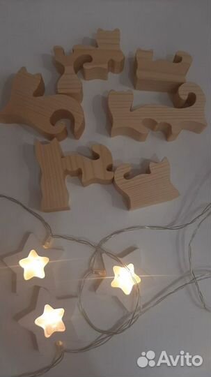 Деревянные пазлы