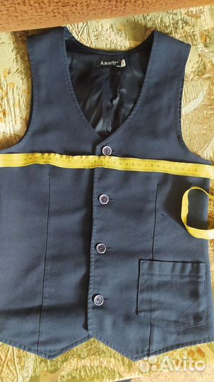 Жилетка для мальчика школьная 134 140