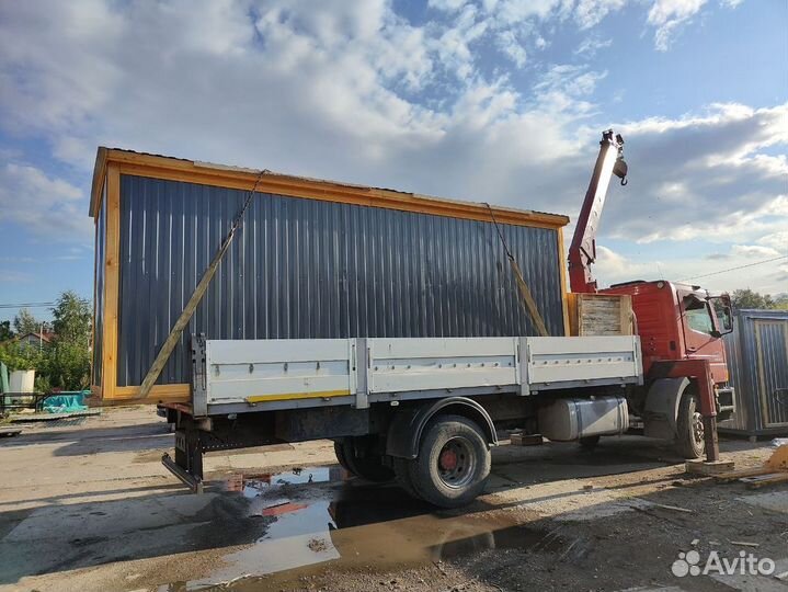 Бытовка утепленная,хозблок,с установкой