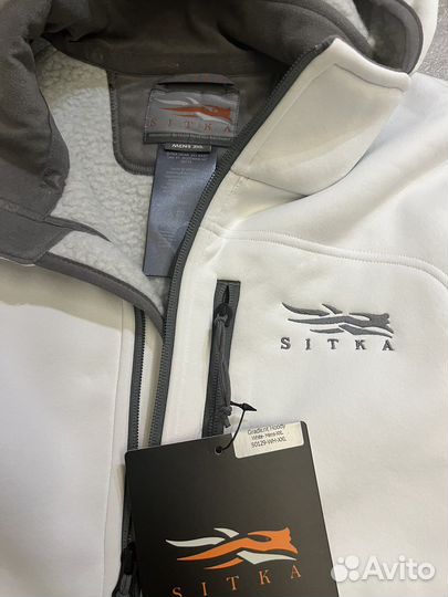 Толстовка Sitka Gradient hoody white XXL