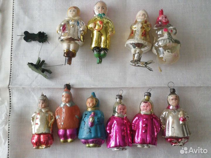 Елочные игрушки СССР