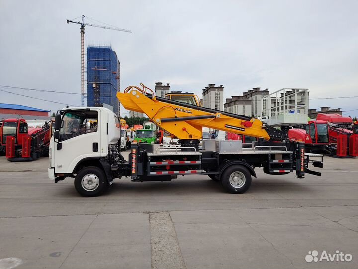 Автовышка 32 метра с кабиной