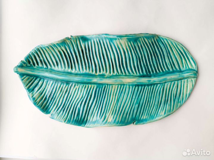 Керамическая тарелка 