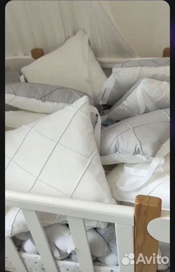 Бортики в кроватку