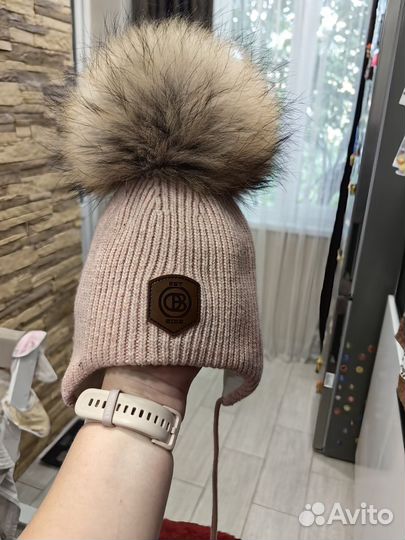 Шапка зимняя для девочки