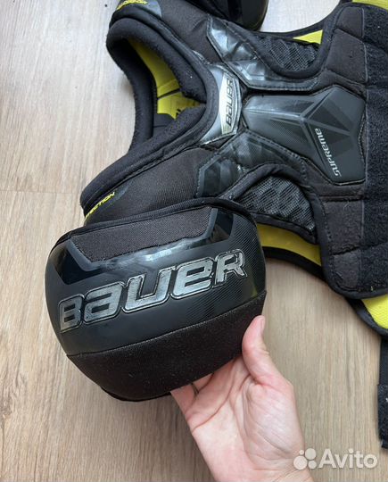 Нагрудник хоккейный bauer jr s/р