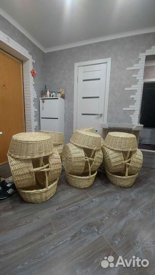 Плетеные корзины