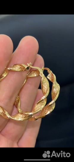 Золотые Серьги 585 проба