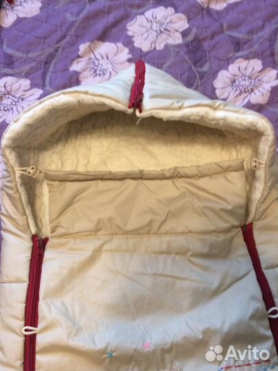 Конверт зимний на овчине