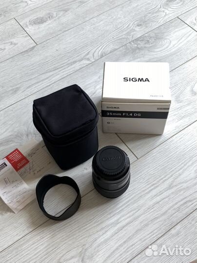 Объектив Sigma 35mm 1.4 Art