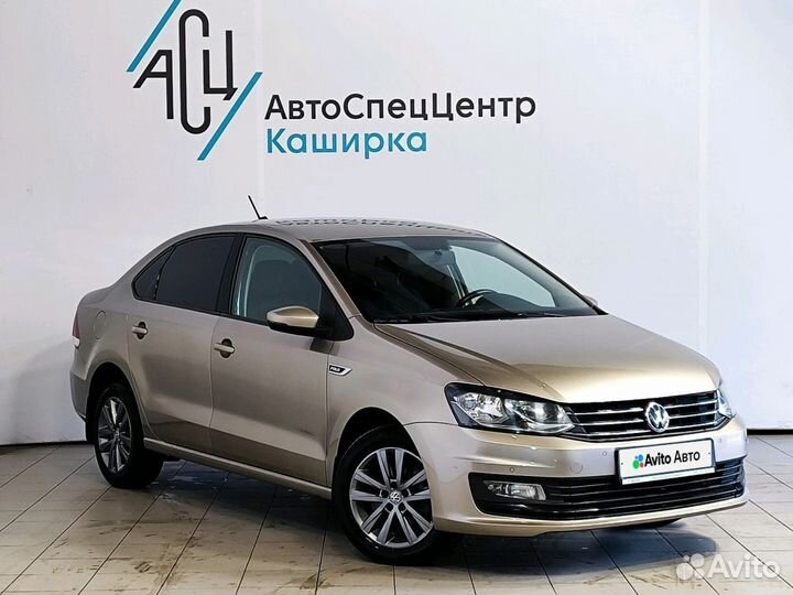 Volkswagen Polo 1.6 AT, 2019, 109 319 км