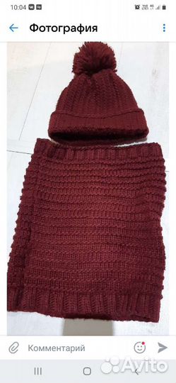 Шапка и снуд Зара на 3г