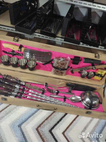 Подарочный шашлычный набор