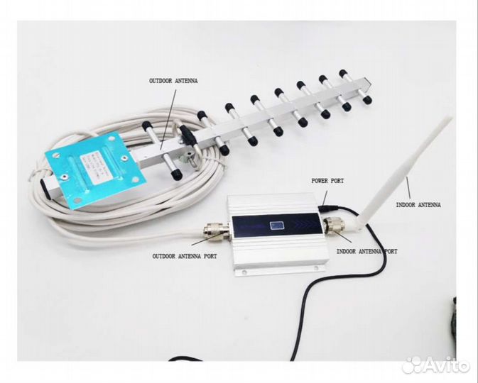 Усилитель для сотовый связи 3G и 4G интернет