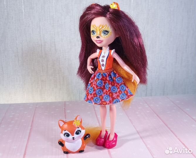 Кукла Enchantimals Фелисити Лиса и Флик Mattel