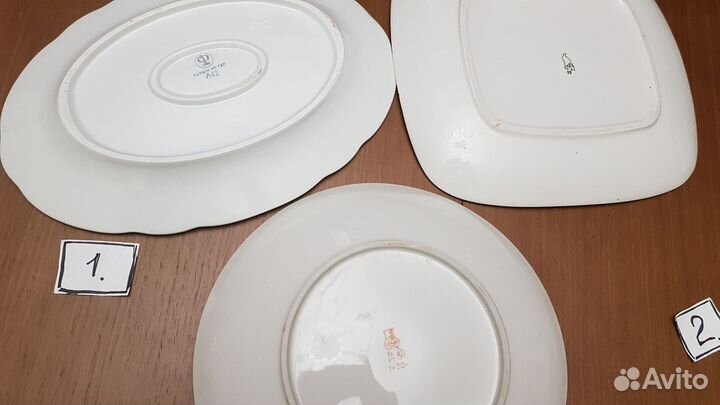 Блюда большие разные СССР