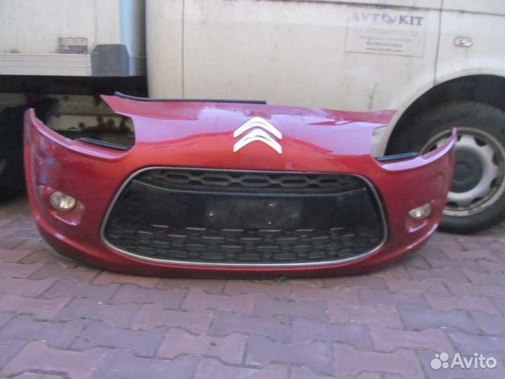 Бампер передний передний Citroen C3 2009-2016