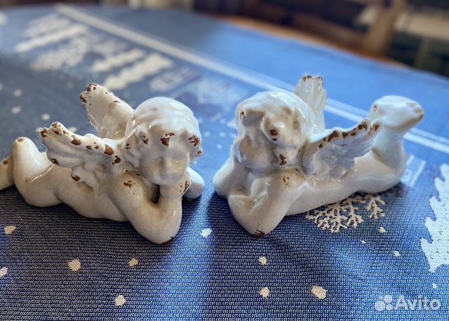 Ангел статуэтка фигурка керамика