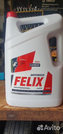 Антифриз g12 красный 10л