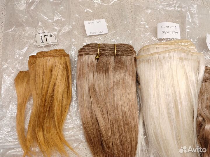 Трессы мохер для кукол