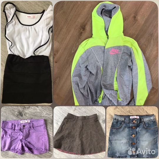 Вещи пакетом на девочку 140