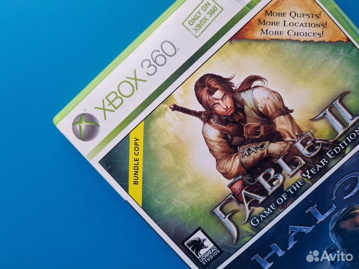 Fable II(2) goty / Halo 3 для Xbox 360