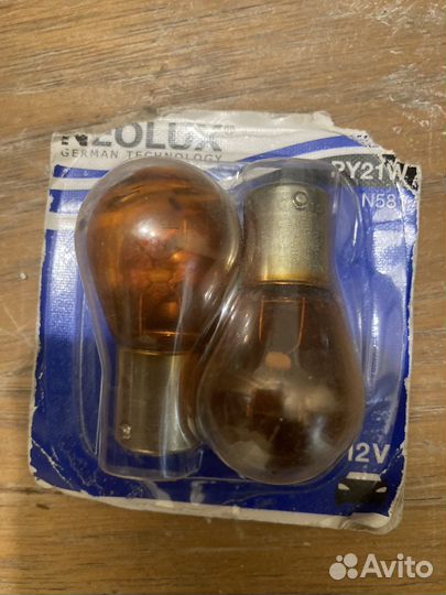 Автомобильная лампа накаливания 12V