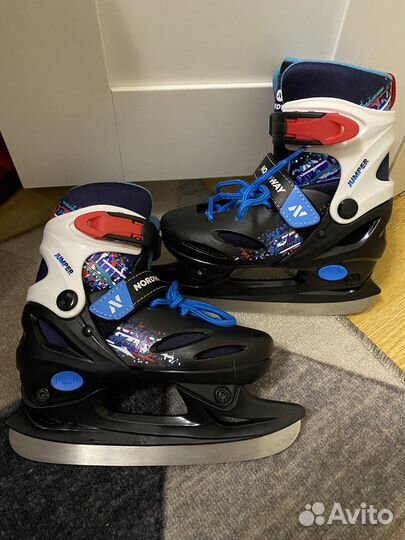 Коньки детские раздвижные 30 33
