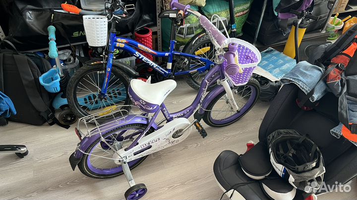 Новый детский велосипед 3-7 лет