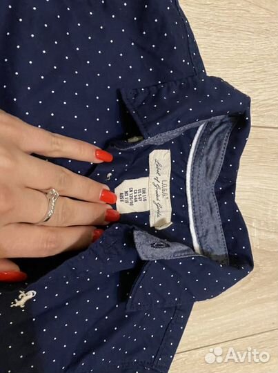 Рубашка детская для мальчиков