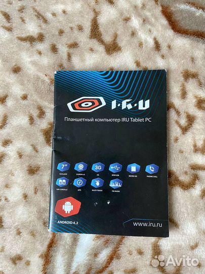 Планшет iRu Pad Master M716G 1Gb 8Gb SSD 3G