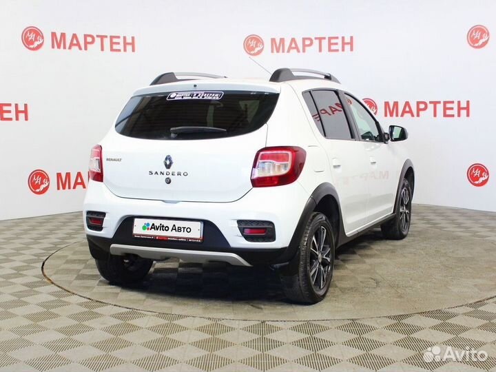 Renault Sandero Stepway 1.6 МТ, 2018, 154 000 км