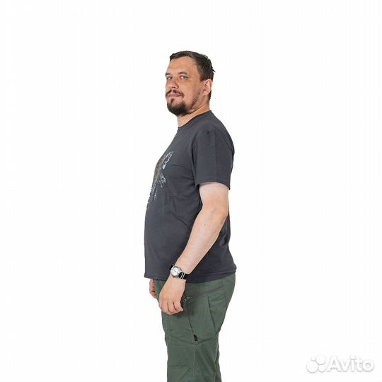 62772 Футболка Tiger-Wolf серый (KG, 56, (56)