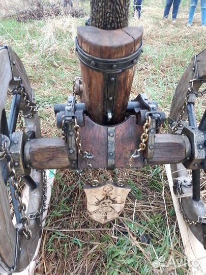 Пушка пиратская, стилизация под старину