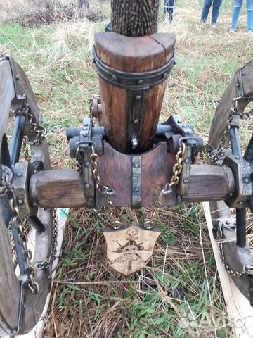 Пушка пиратская, стилизация под старину