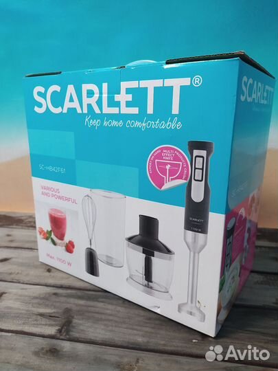 Новый погружной блендер scarlet 1100Вт