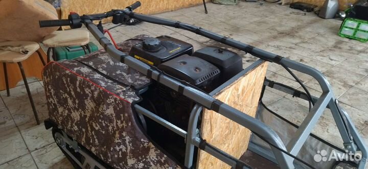 Мотобуксировщик койра Богатырь 15 л.с